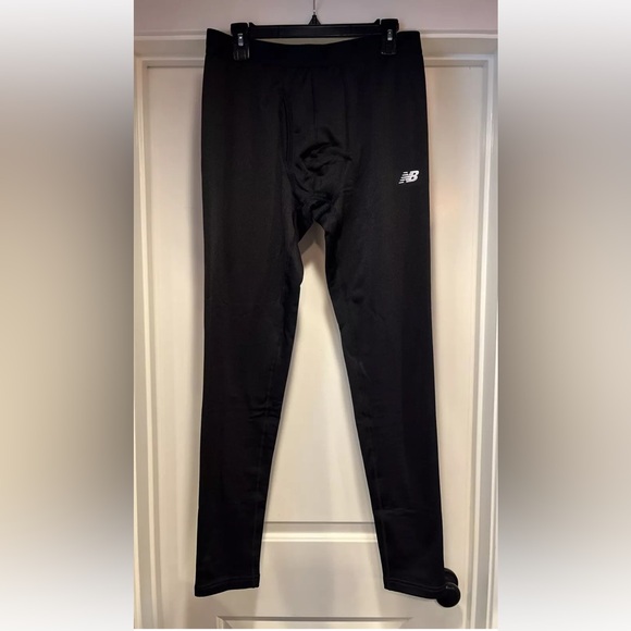 New Balance Heavyweight Grid Fleece Pant Base Layer 3.0 Mens Large Black New - Picture 1 of 16